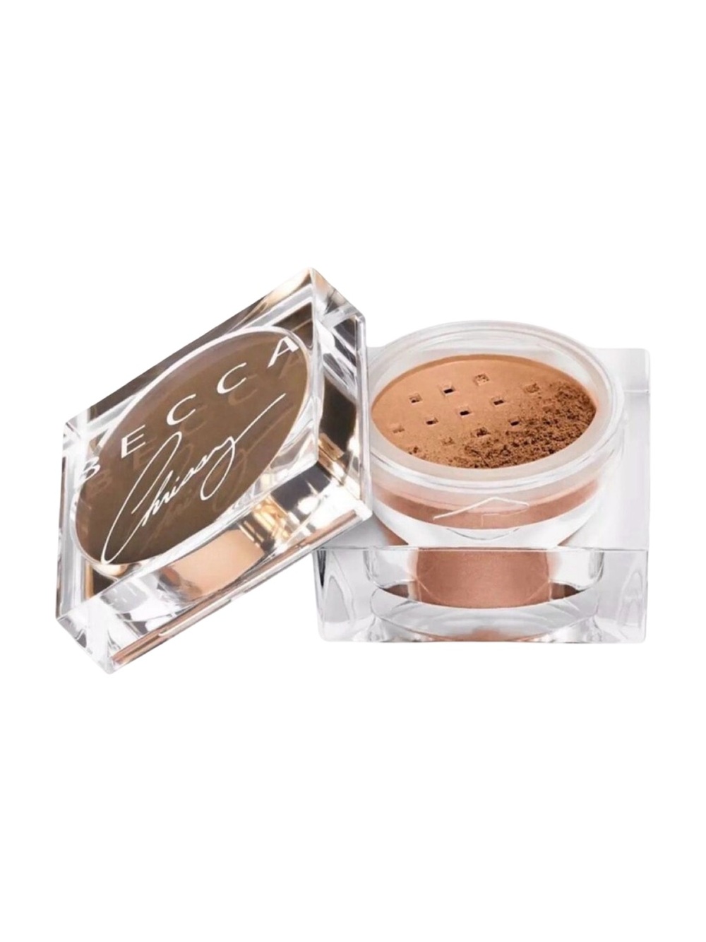 BECCA Cosmetics x Chrissy Confectionery Glow Powder Loose Highlighter - 0.14 oz